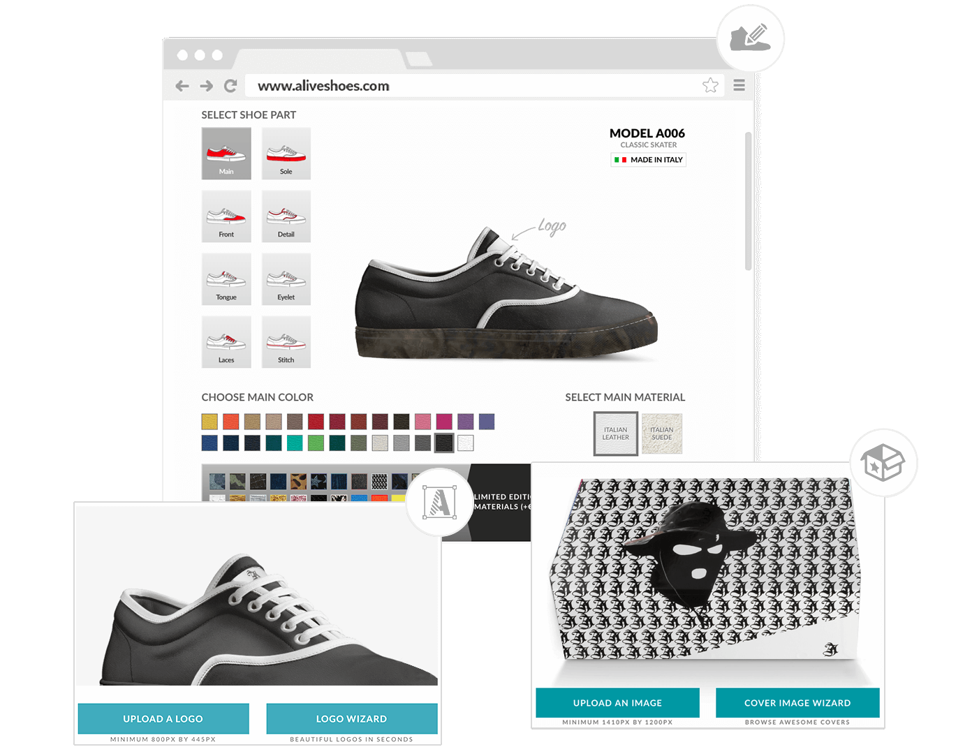 shoe creator app