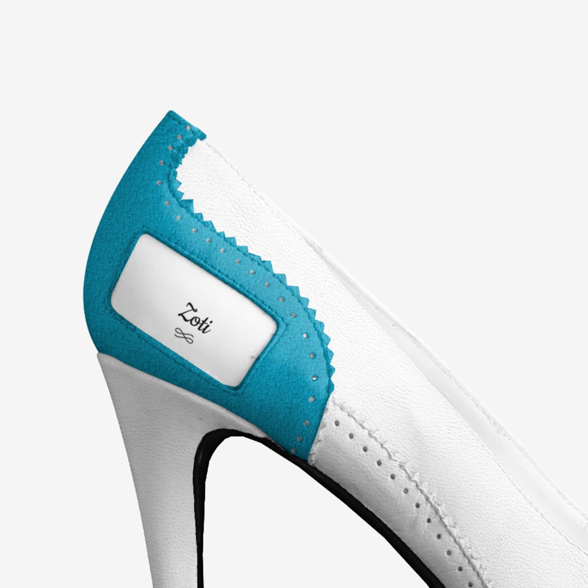 Zoti custom made in Italy shoes by Lebogang Rahlao | Detail view