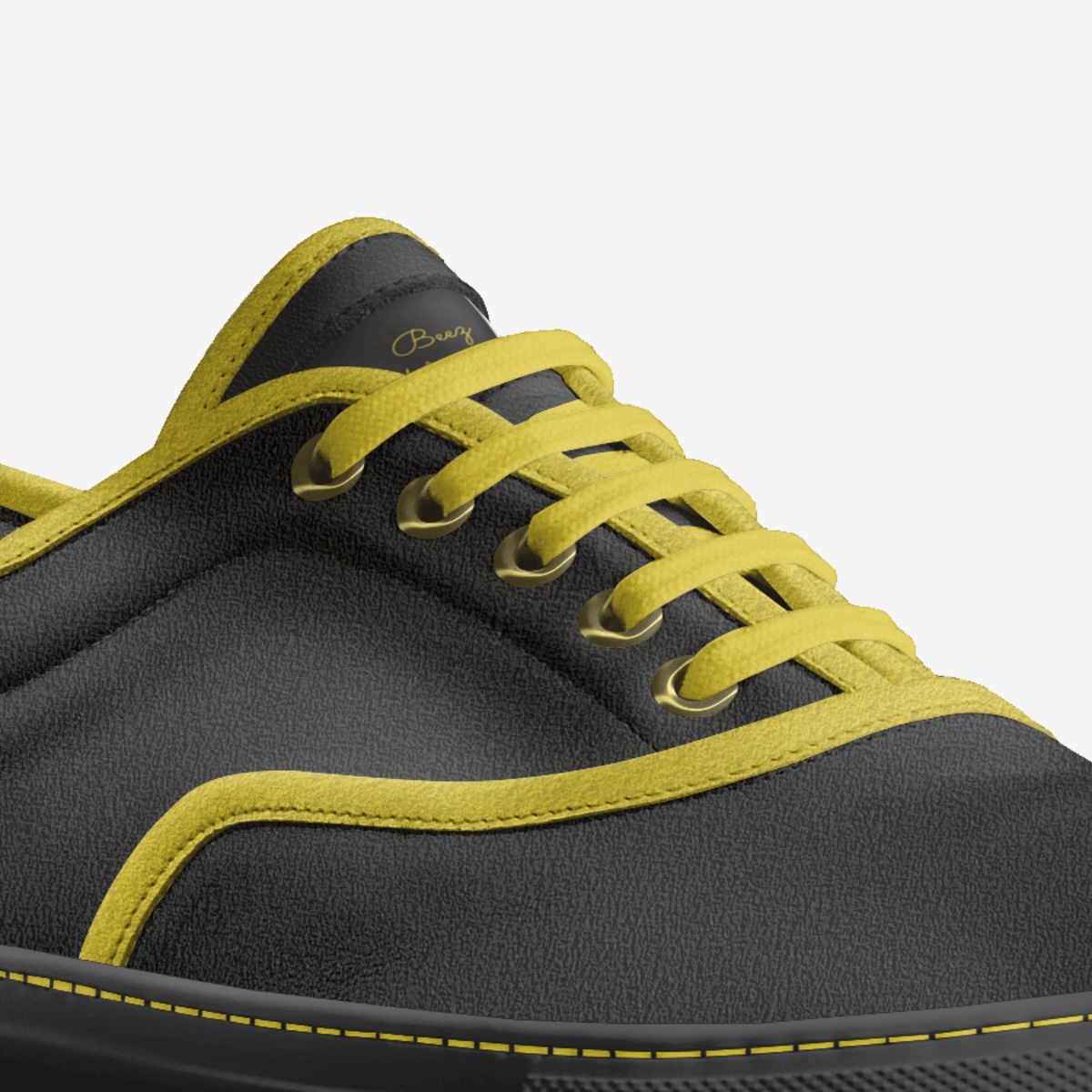 Beez custom made in Italy shoes by Rebecca Saul | Detail view