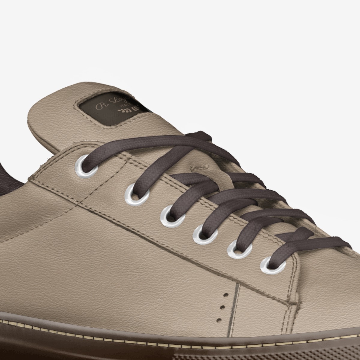 R. Loyalty custom made in Italy shoes by Robert Moore Jr | Detail view
