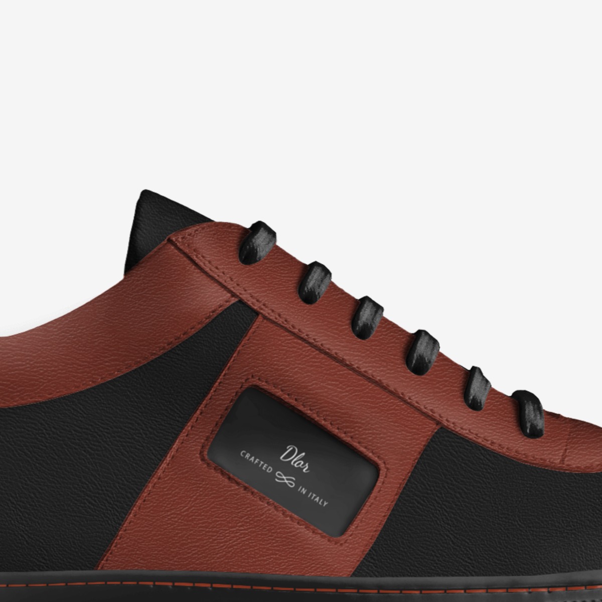 Dlor custom made in Italy shoes by Delores Bright | Detail view