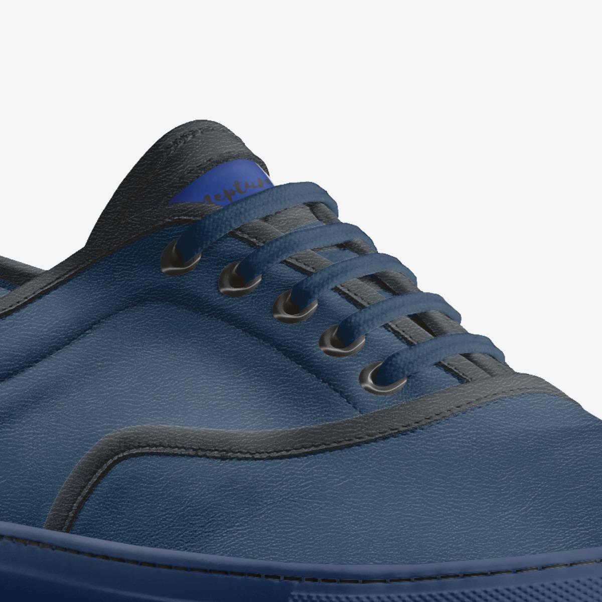 Neptunes custom made in Italy shoes by Burnett Smith 3rd | Detail view