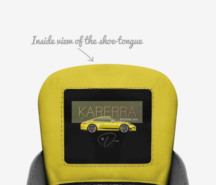 ĶARERRA custom made in Italy shoes by ķ ķ | Tongue view