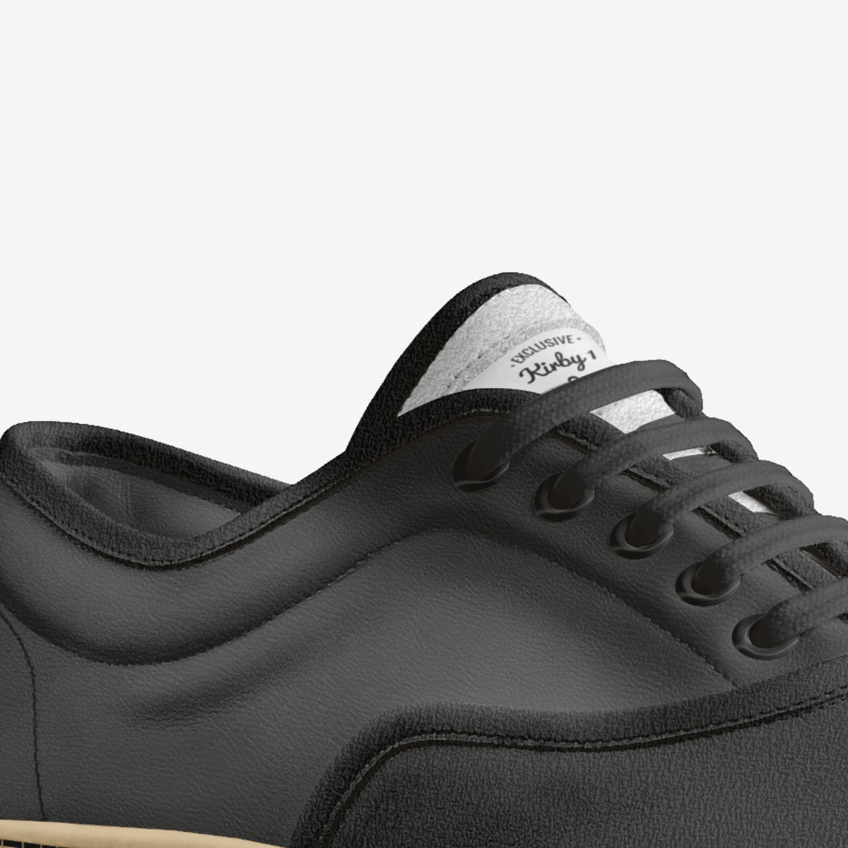 Kirby 1 custom made in Italy shoes by Josh Kirby | Detail view