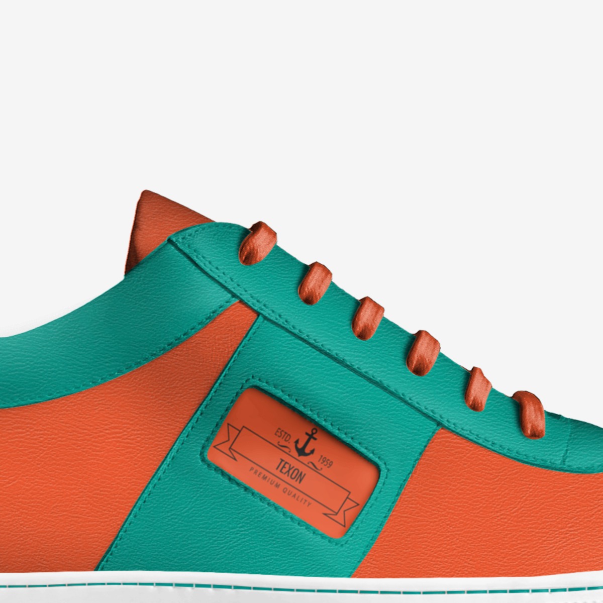 Texon custom made in Italy shoes by Rebecca Smith | Detail view