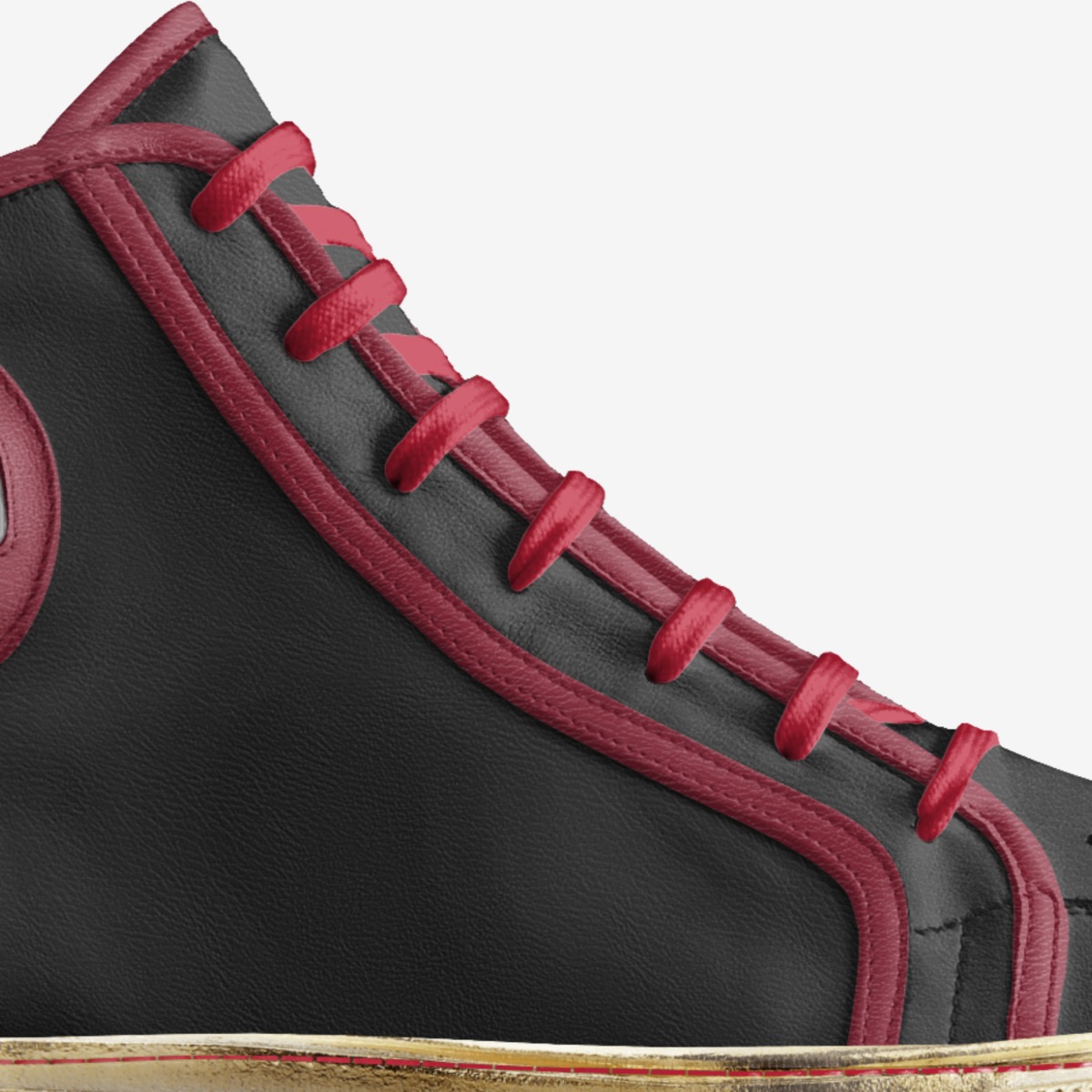 Nerdster custom made in Italy shoes by Steve Wollett | Detail view