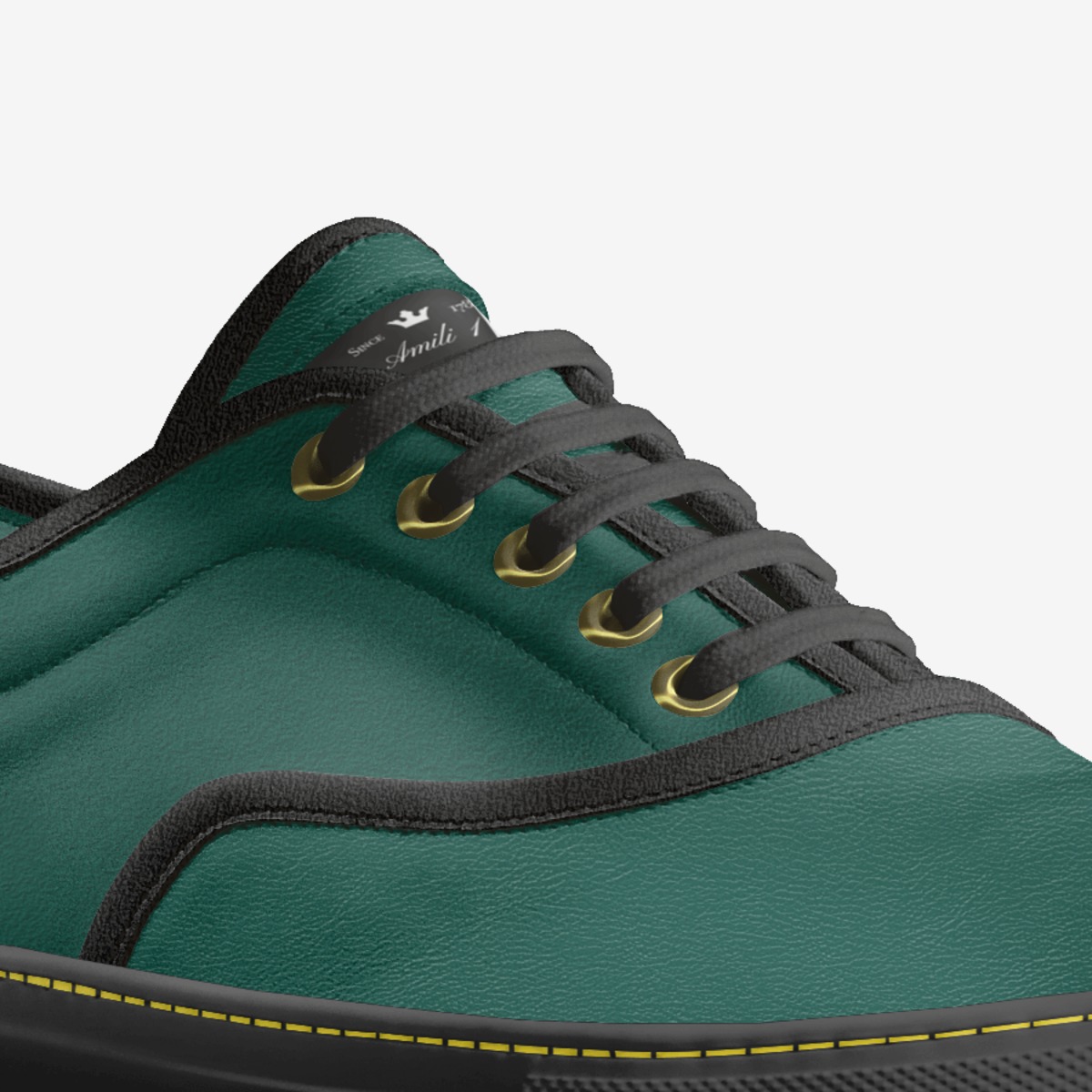 Amili 1 custom made in Italy shoes by Christopher Hernandez | Detail view