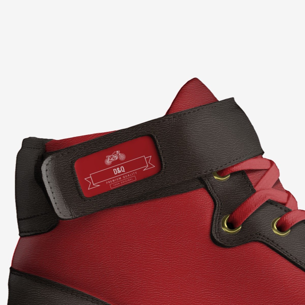 DQ custom made in Italy shoes by Dwayne Dacres | Detail view
