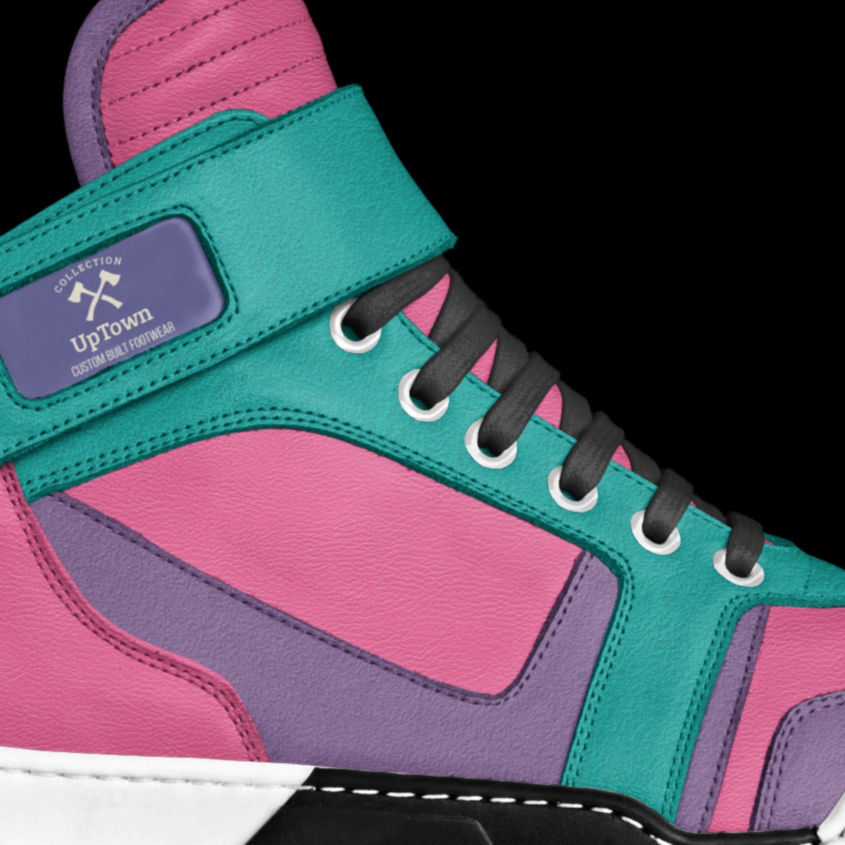 custom uptown sneakers