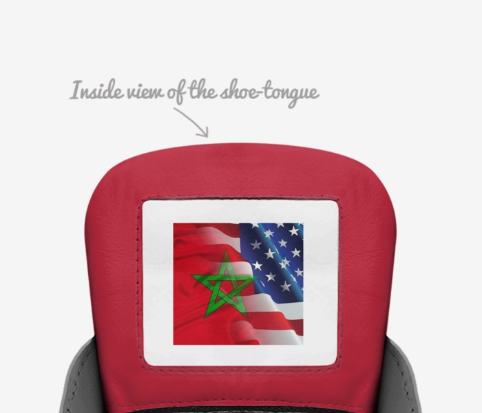 Rocco Bey custom made in Italy shoes by Corey Lewis | Tongue view