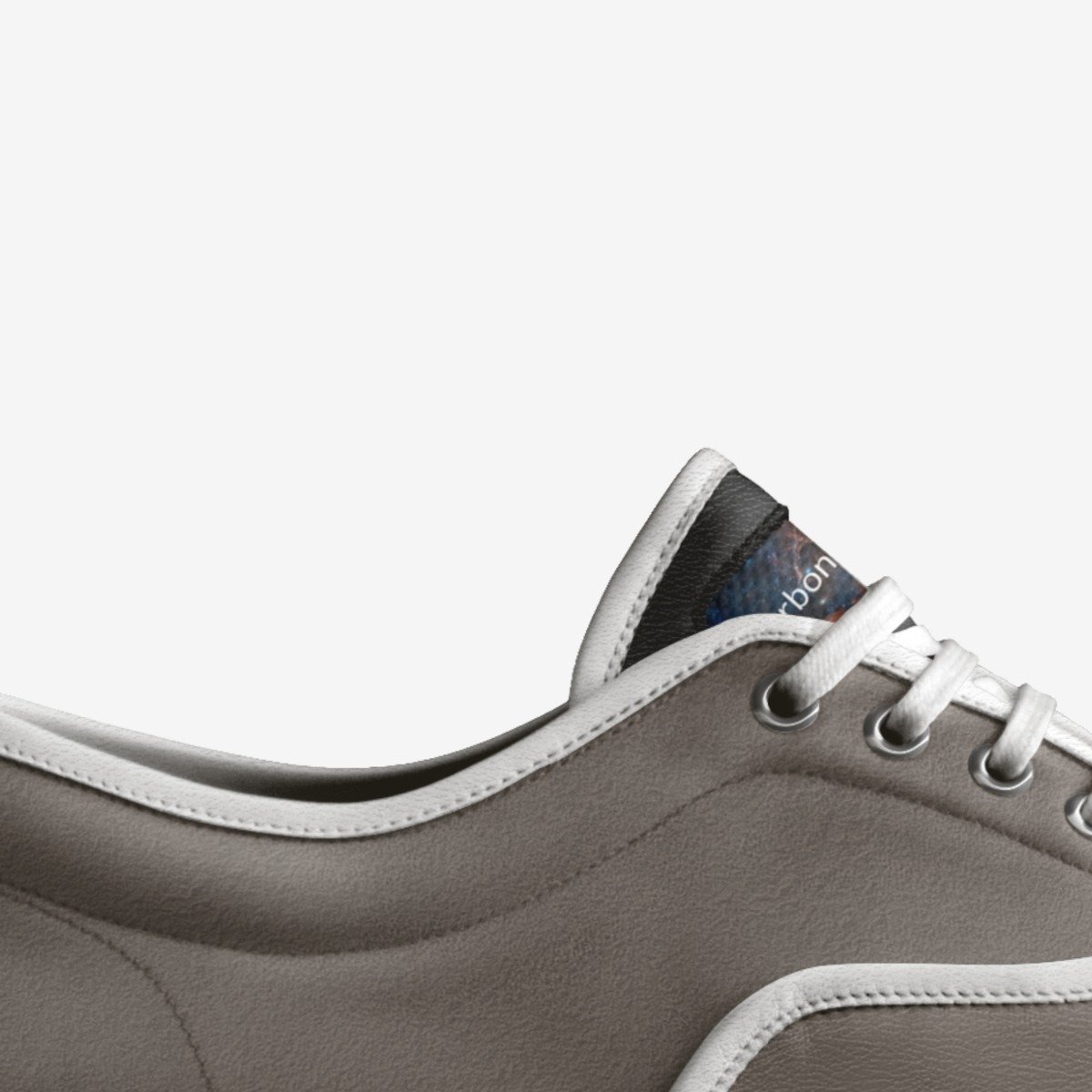 Carbon Footwear custom made in Italy shoes by Dj Cornish | Detail view