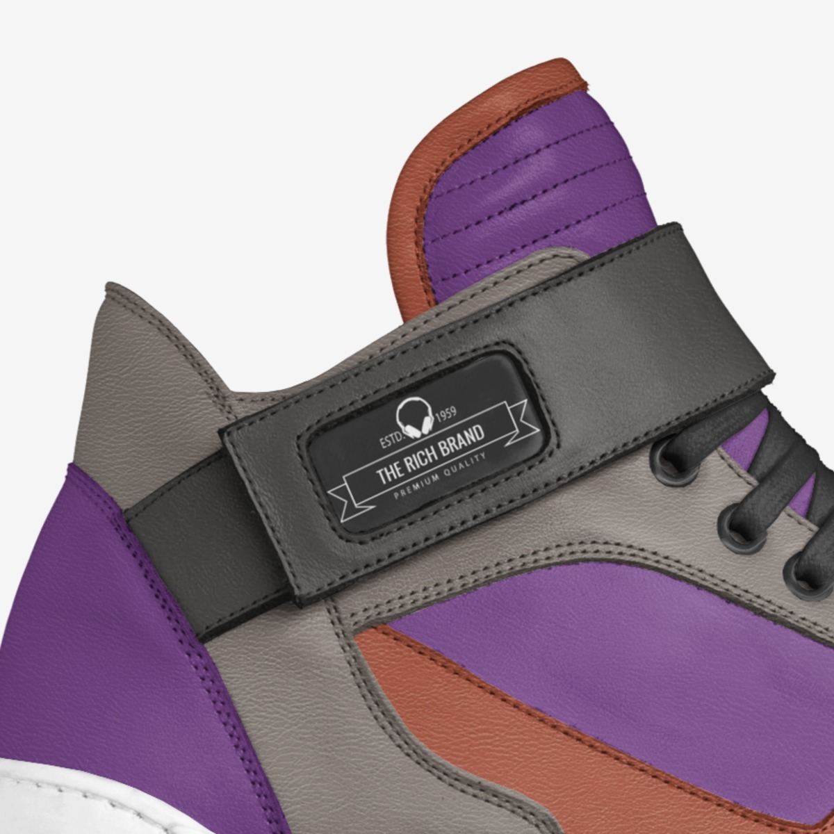 The Rich Brand custom made in Italy shoes by Brynant Cole | Detail view