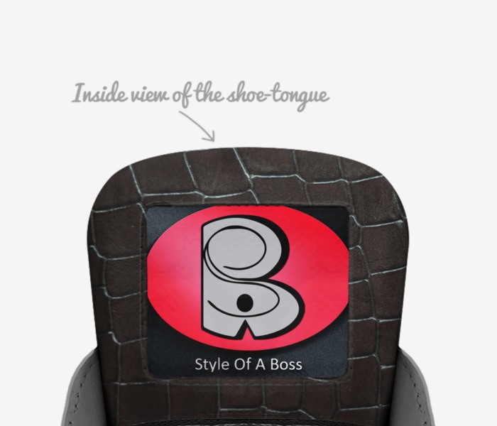 SOAB Swag custom made in Italy shoes by Chris Tyrell | Tongue view