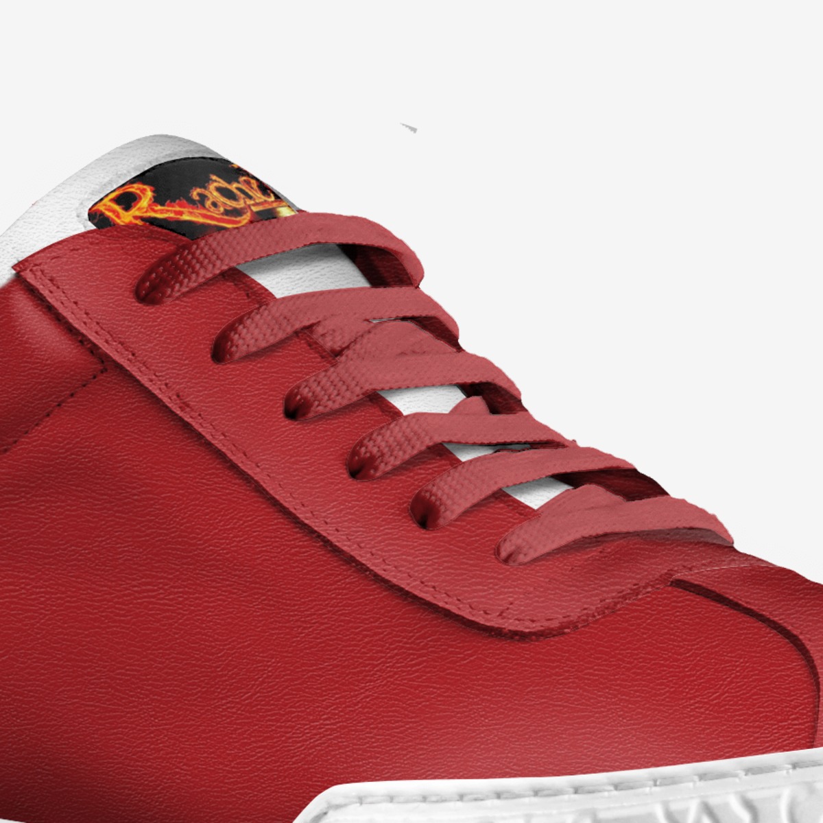 Tripple custom made in Italy shoes by Rachel Ekinde | Detail view