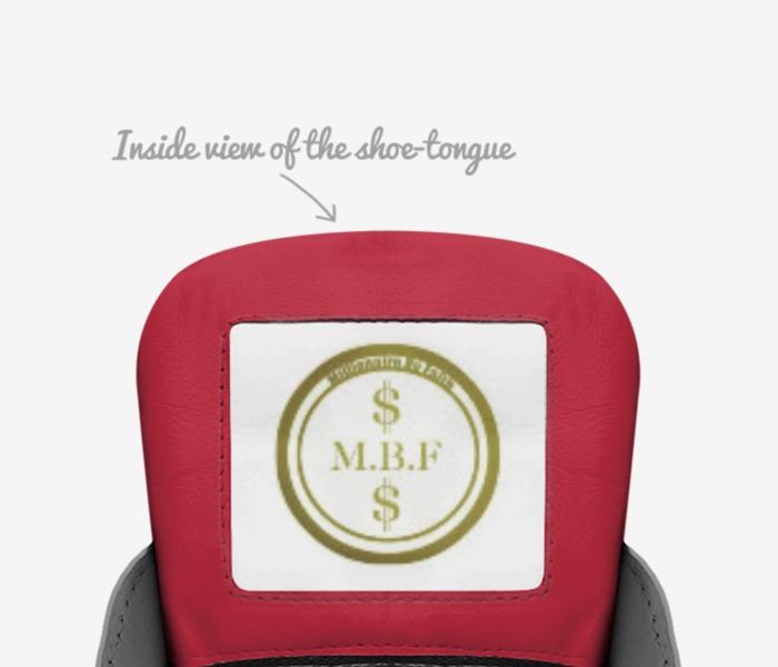 MBF 1s custom made in Italy shoes by Jonathan Franklin | Tongue view