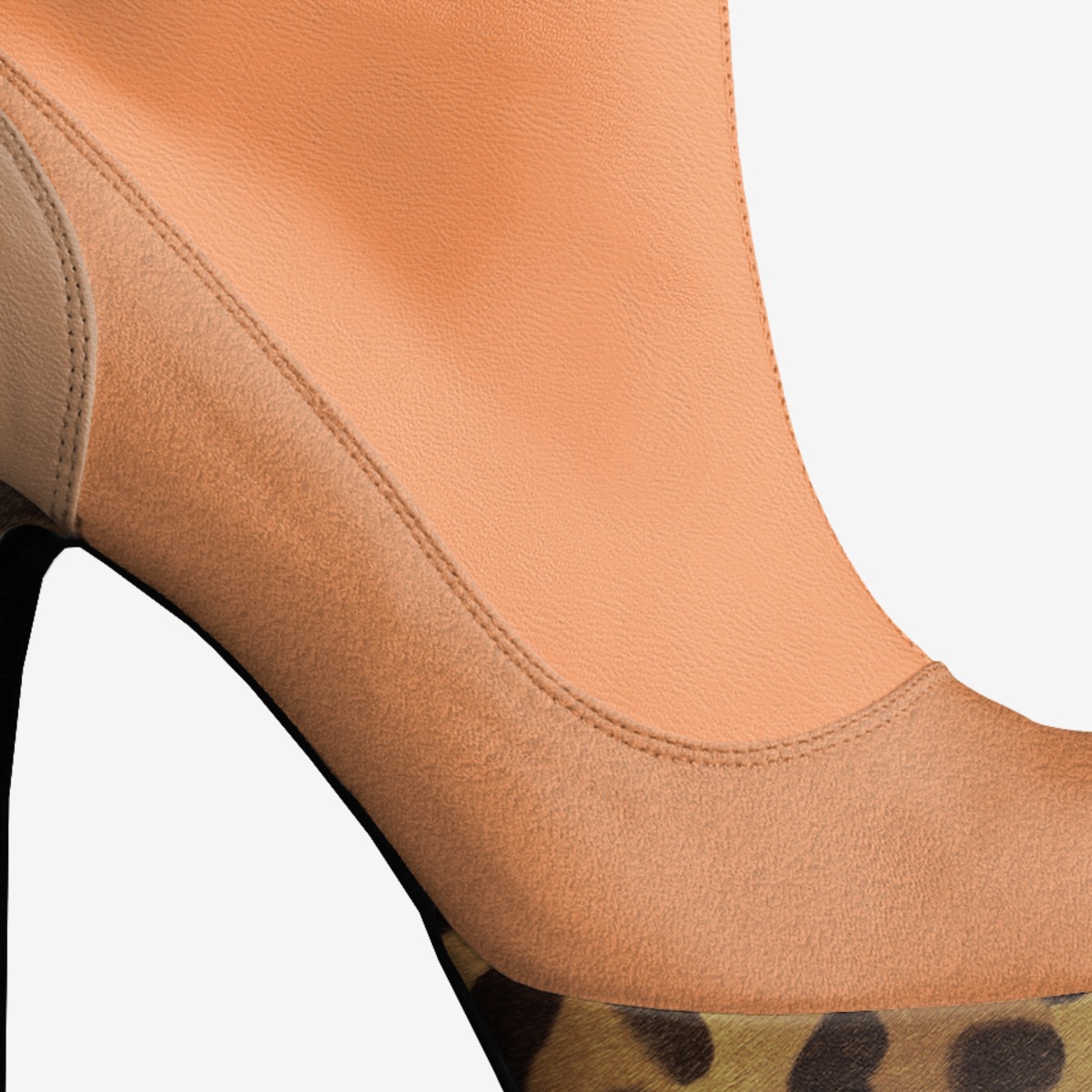 G-LUXE custom made in Italy shoes by Gina Lyn Claypool | Detail view