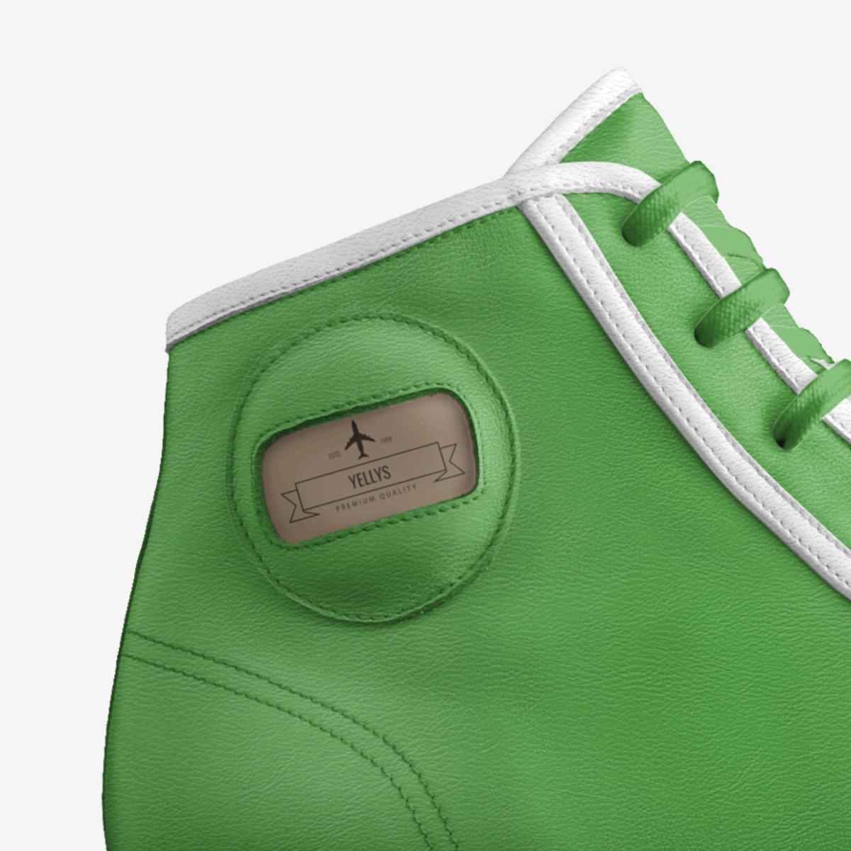Yellys custom made in Italy shoes by Danny Carr | Detail view