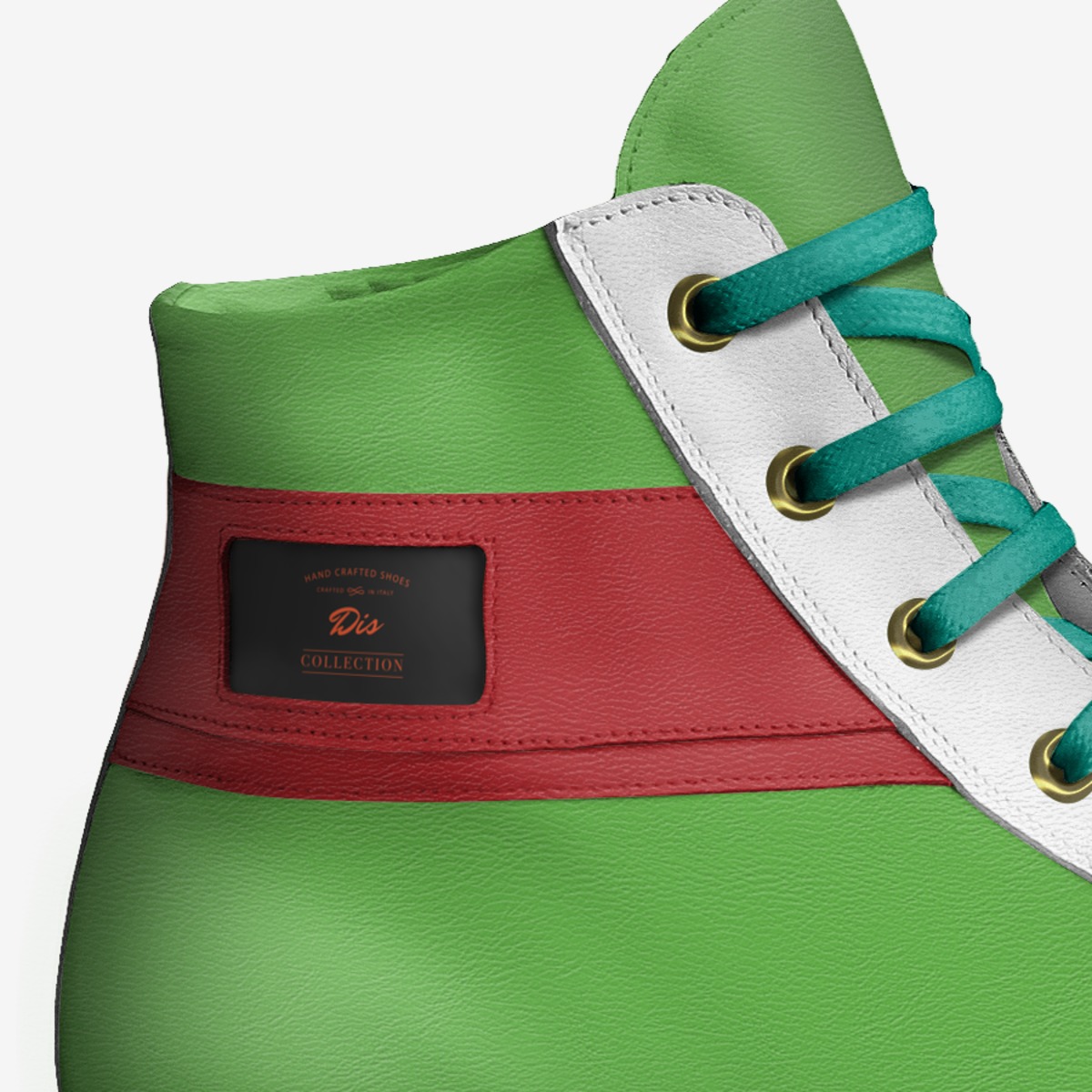 Dis custom made in Italy shoes by Derek Moore The Boss | Detail view