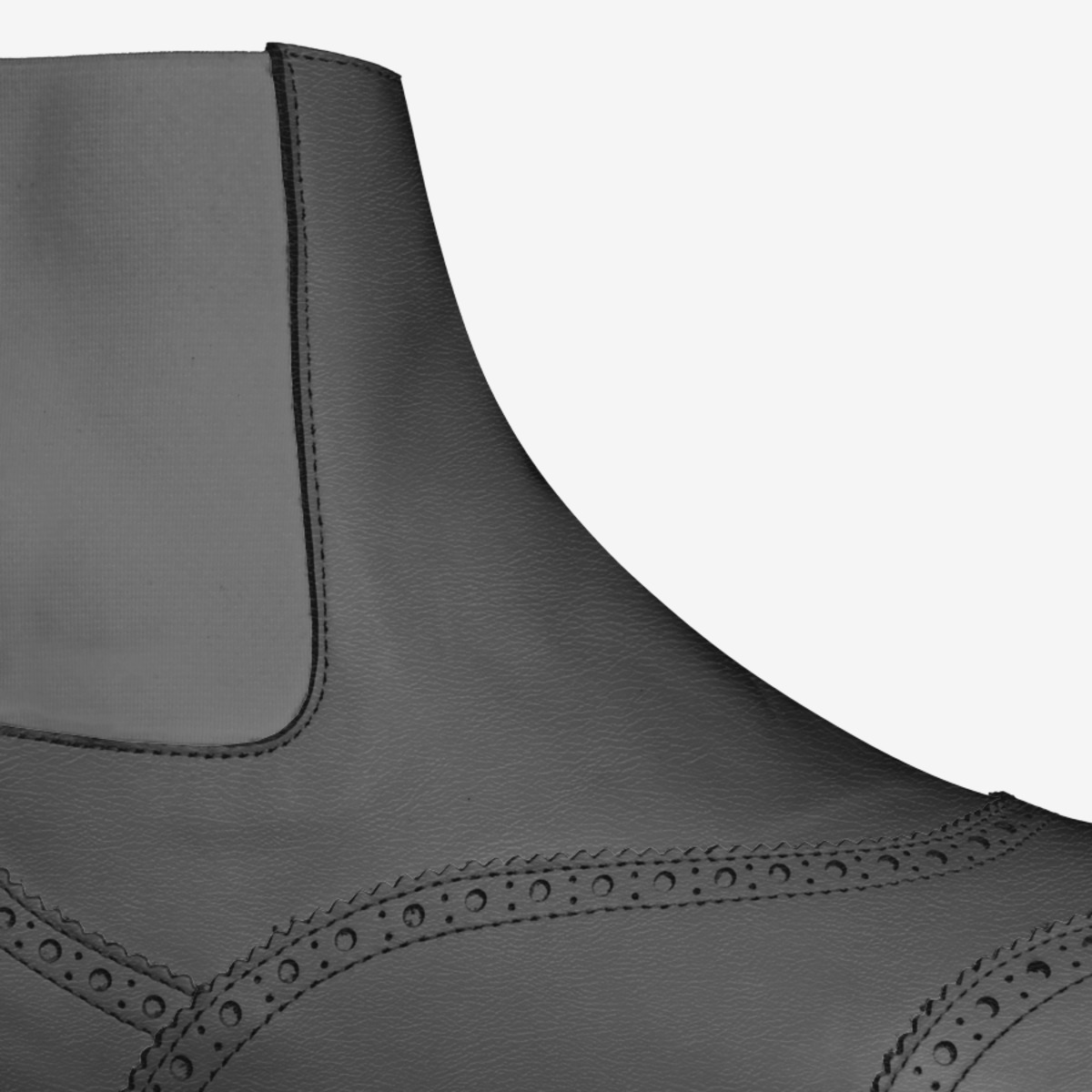 Artrepreneur custom made in Italy shoes by Gregory Howell | Detail view