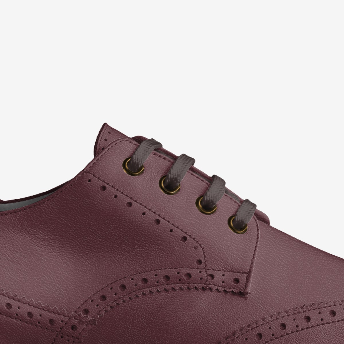 DANDY DERBY custom made in Italy shoes by William Djamen | Detail view