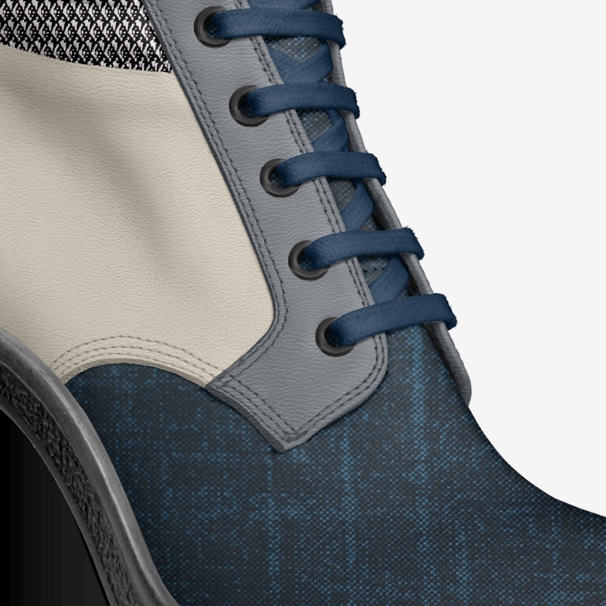 Out of A Call custom made in Italy shoes by Ingrid Lowe | Detail view