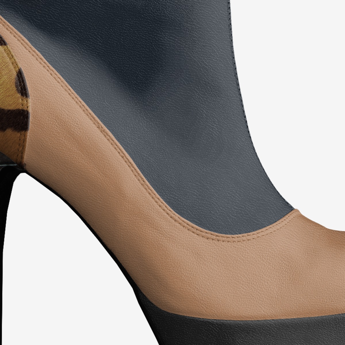 Badd baby custom made in Italy shoes by Melissa Perry | Detail view