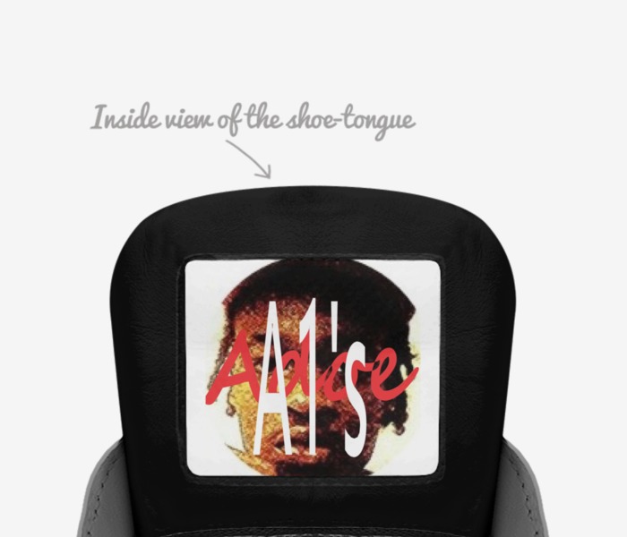 Adoe custom made in Italy shoes by James Etheridge | Tongue view