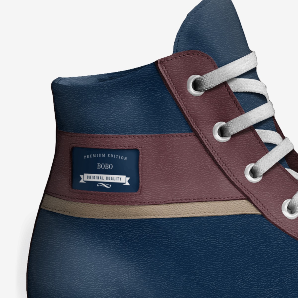 Bobo custom made in Italy shoes by Treasha Mcdonald | Detail view