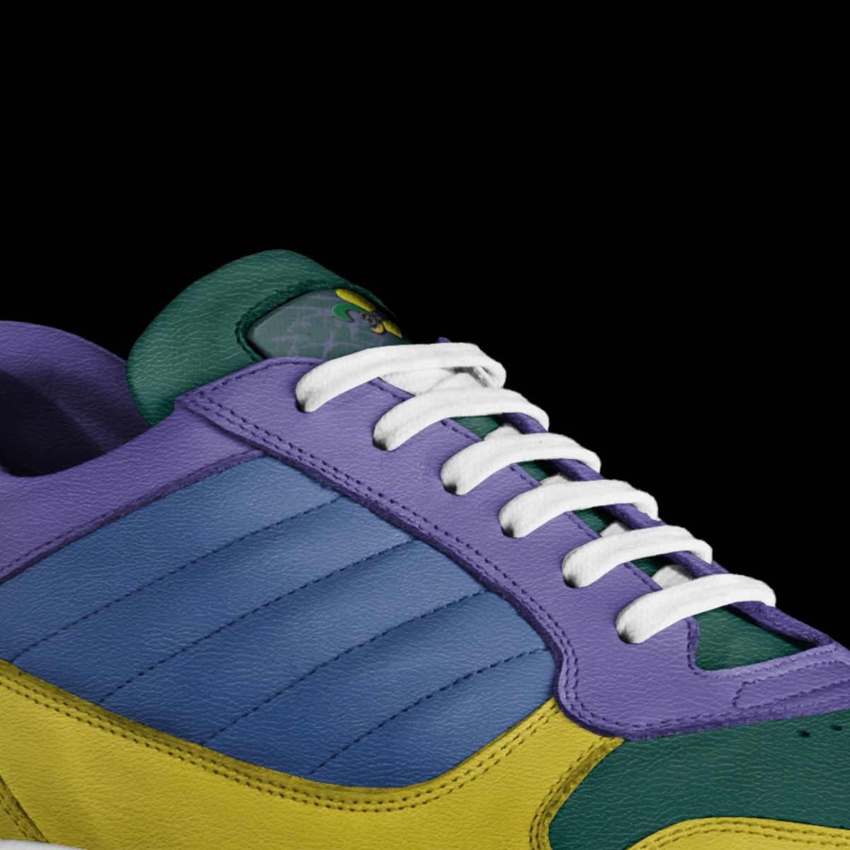 Mardi Gras A Custom Shoe concept by Johnnie Jacobs