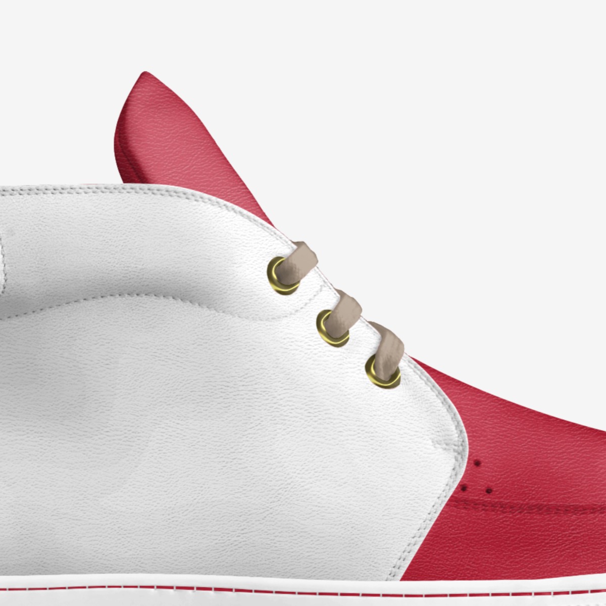 Sonic Speedster custom made in Italy shoes by Tina Gaddis | Detail view
