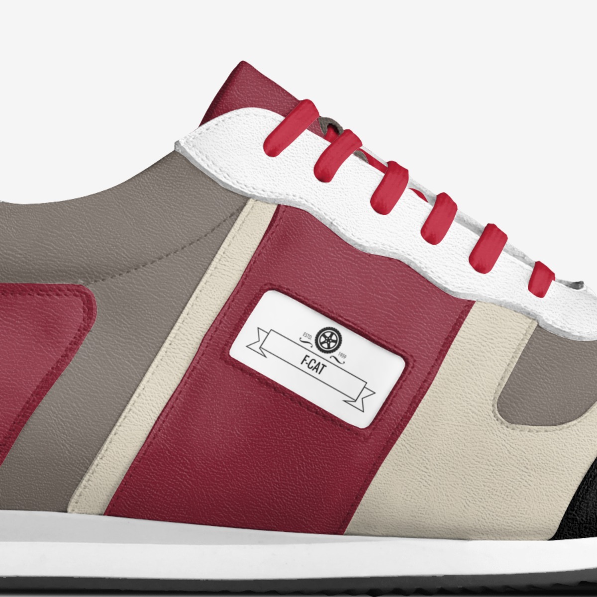 F-CAT custom made in Italy shoes by Maciej Ferarius | Detail view