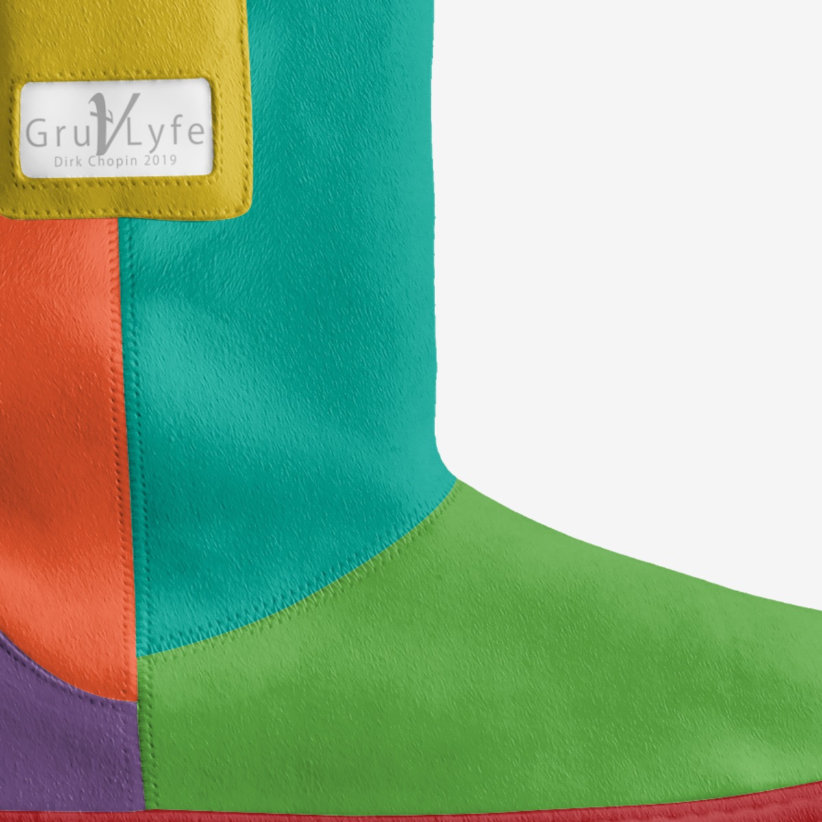 Colorata custom made in Italy shoes by Dirk Chopin | Detail view