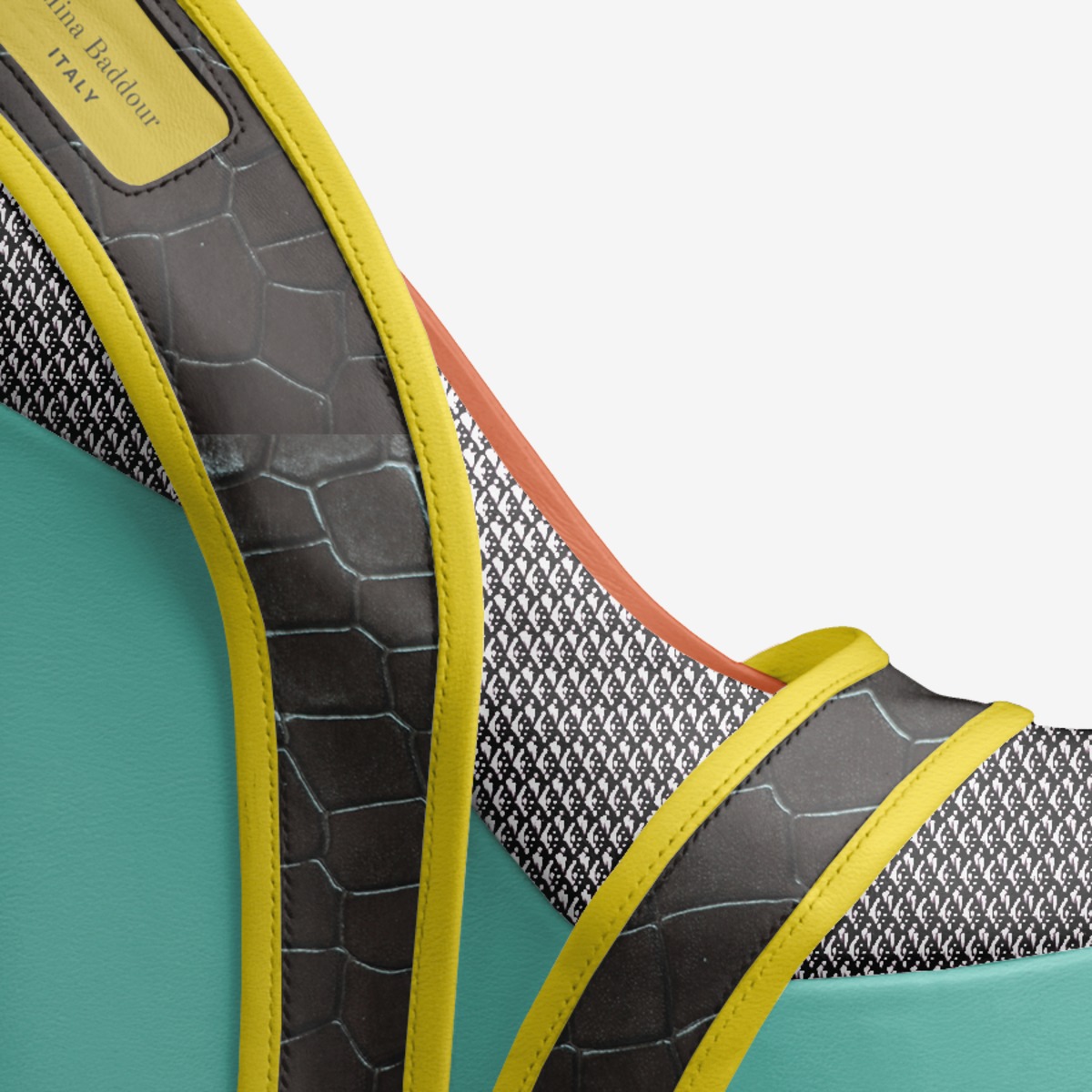 Carly custom made in Italy shoes by Cali Girl | Detail view