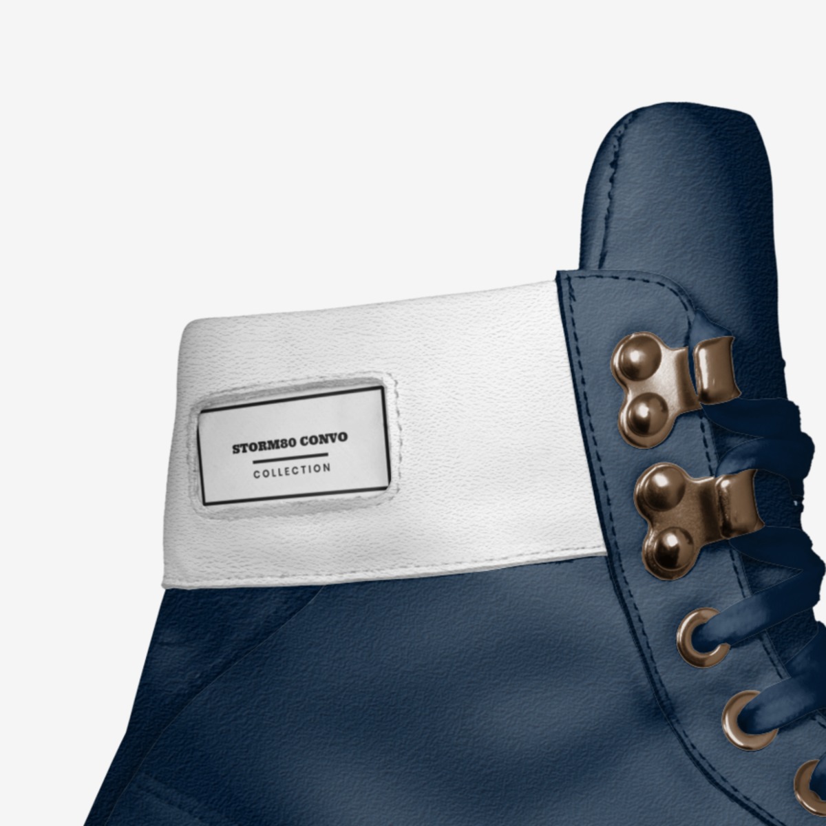 Storm80 Convo custom made in Italy shoes by William D. Richardson | Detail view