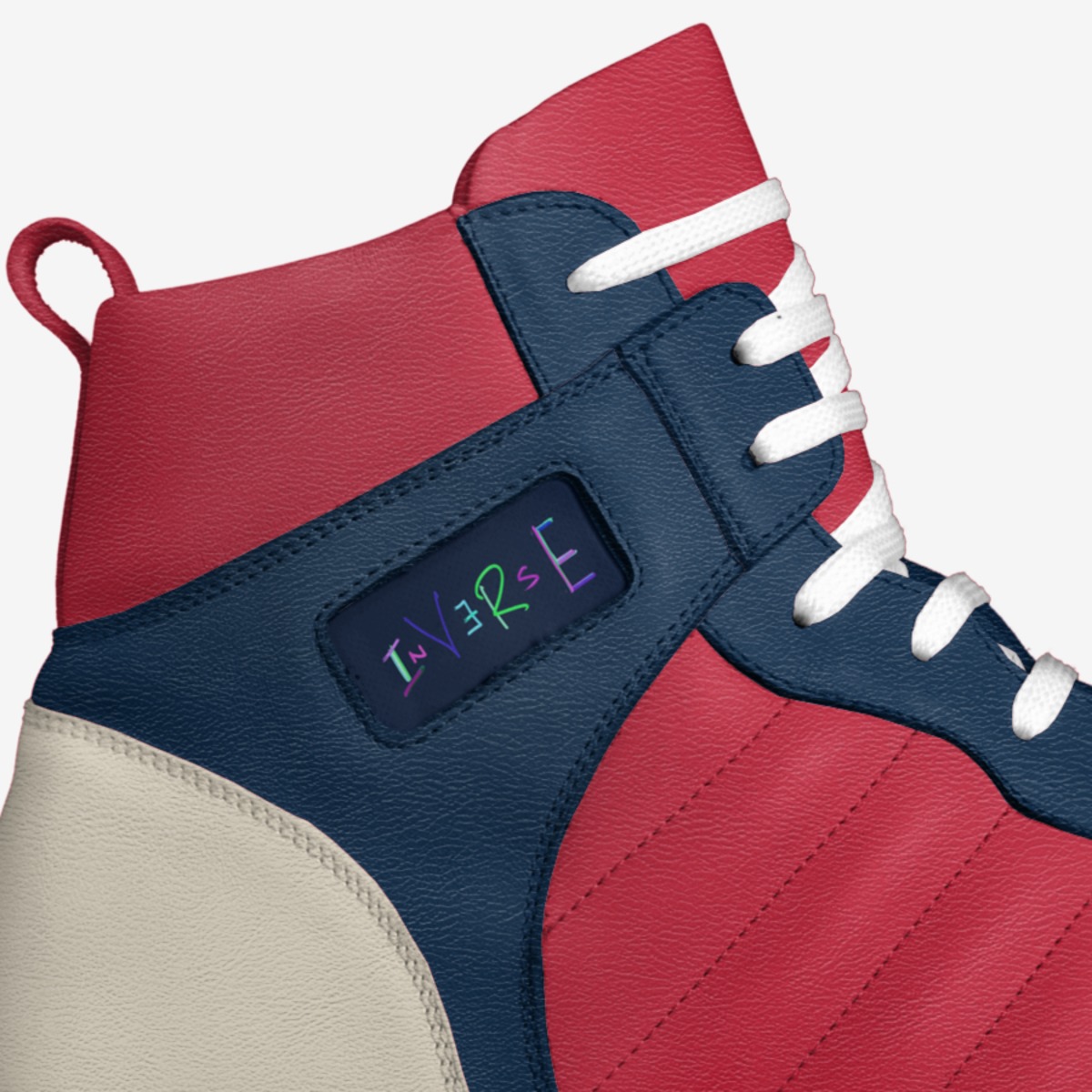Crossover custom made in Italy shoes by Inverse Footwear | Detail view