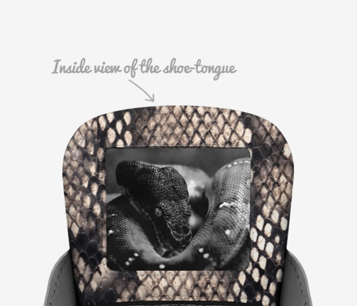 STREET ELEGANCE custom made in Italy shoes by Miguel Gonzalez | Tongue view