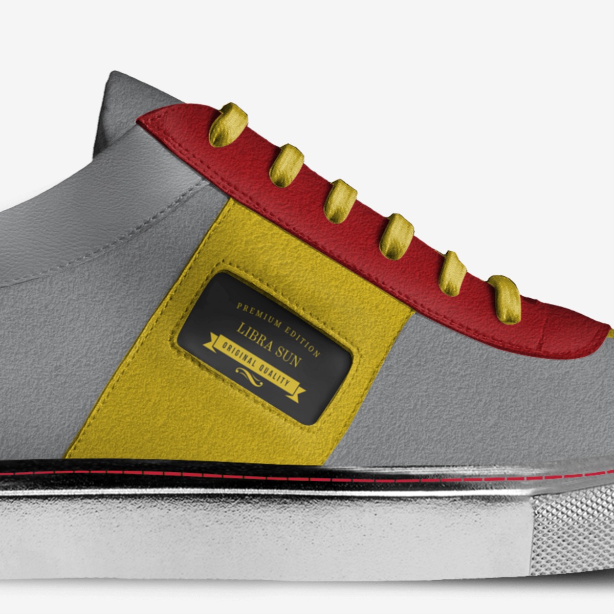 Libra Sun custom made in Italy shoes by Morris Scales | Detail view