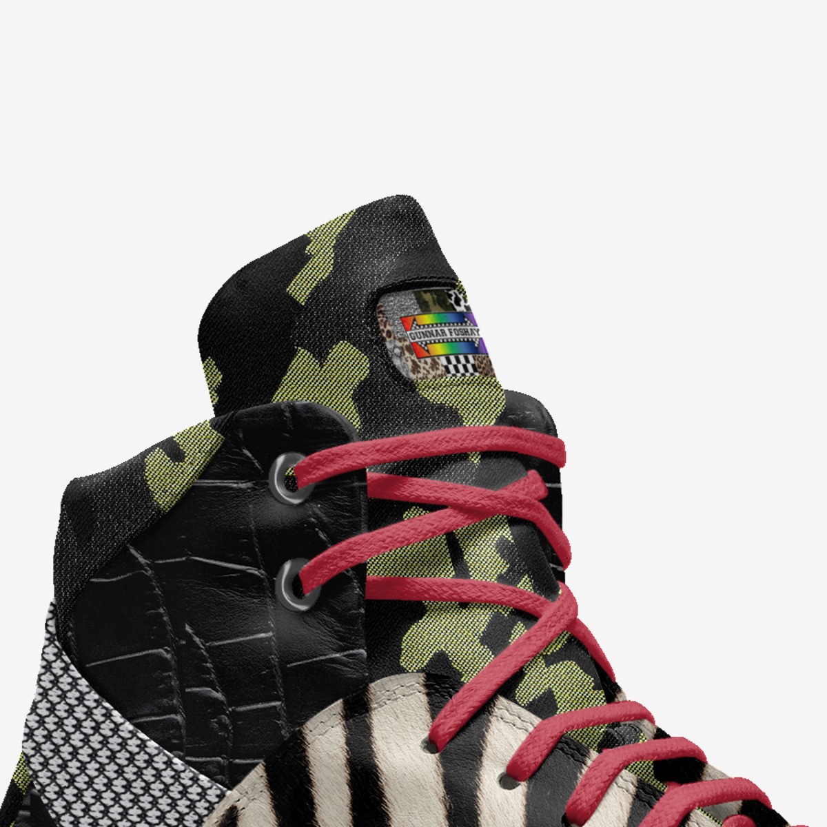 GUNNAR FOSHAY custom made in Italy shoes by Madison L. Mobley | Detail view