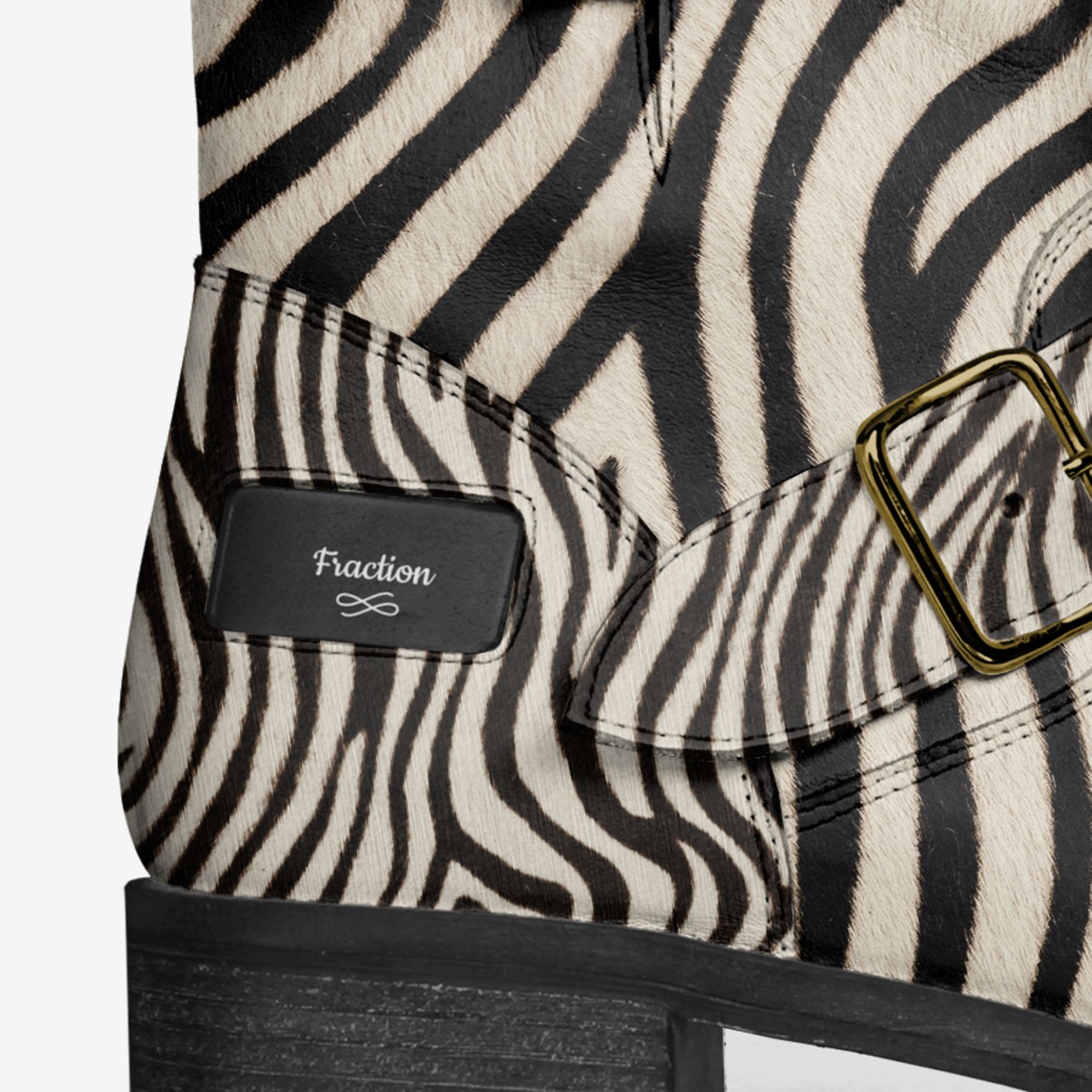 Fraction custom made in Italy shoes by Patrice Thompson | Detail view