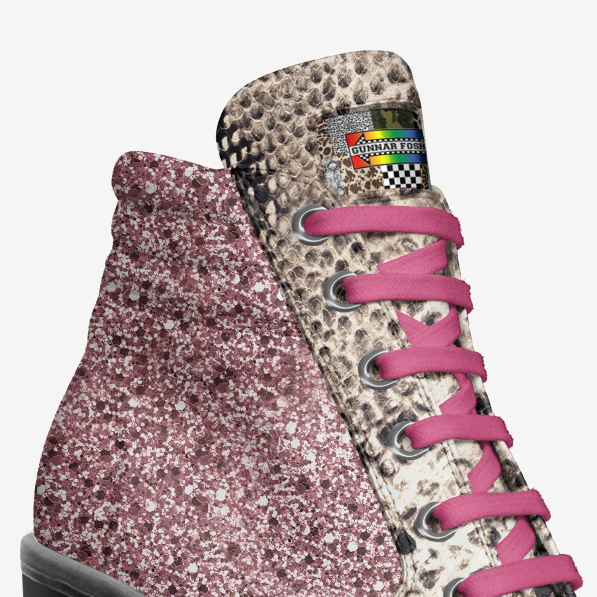 GUNNAR FOSHAY custom made in Italy shoes by Madison L. Mobley | Detail view