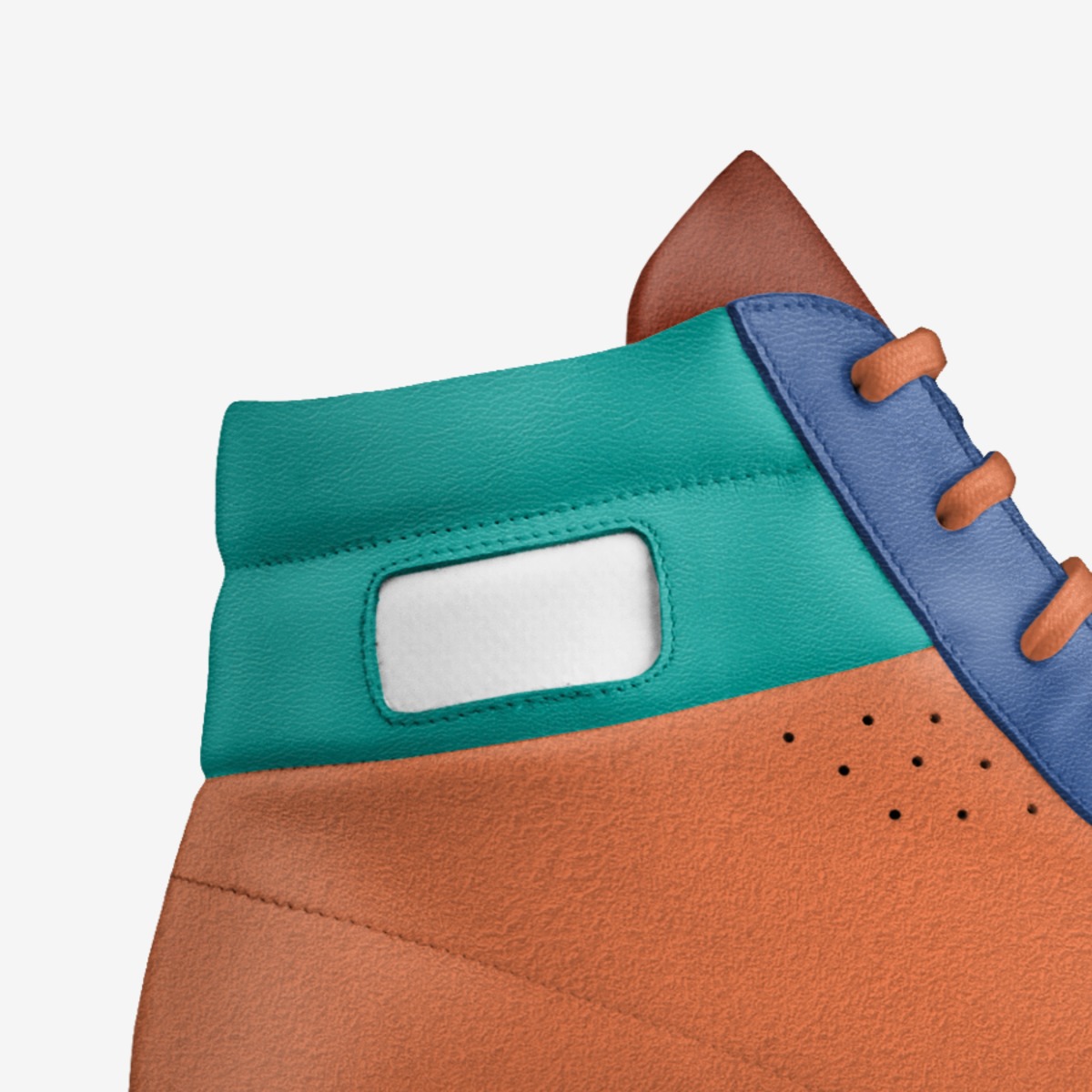 Headphones & Stilletos custom made in Italy shoes by Shanin Green | Detail view