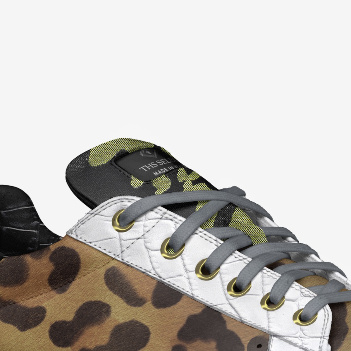 Elysium custom made in Italy shoes by Cali Girl | Detail view