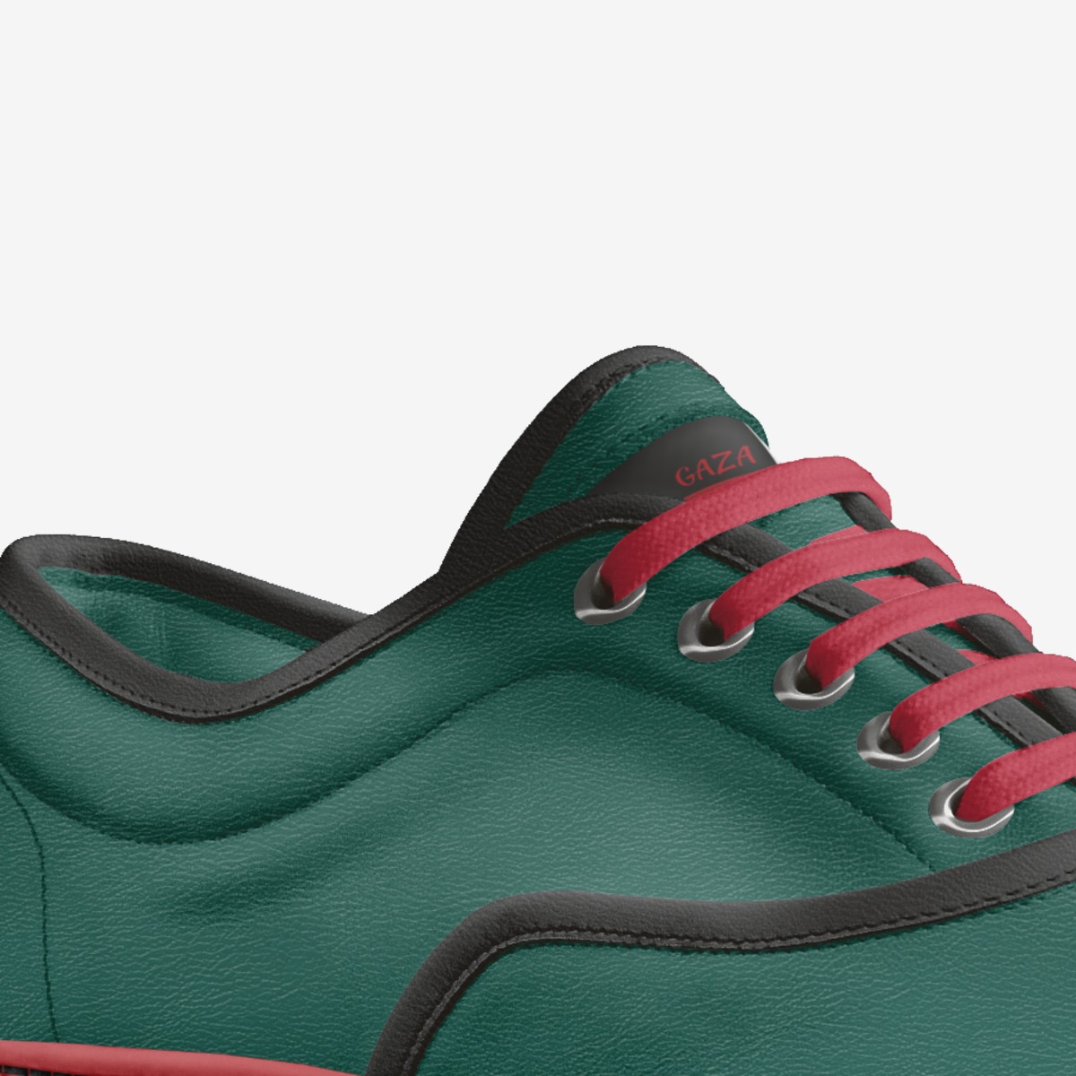 GAZA custom made in Italy shoes by Rash Rayman | Detail view