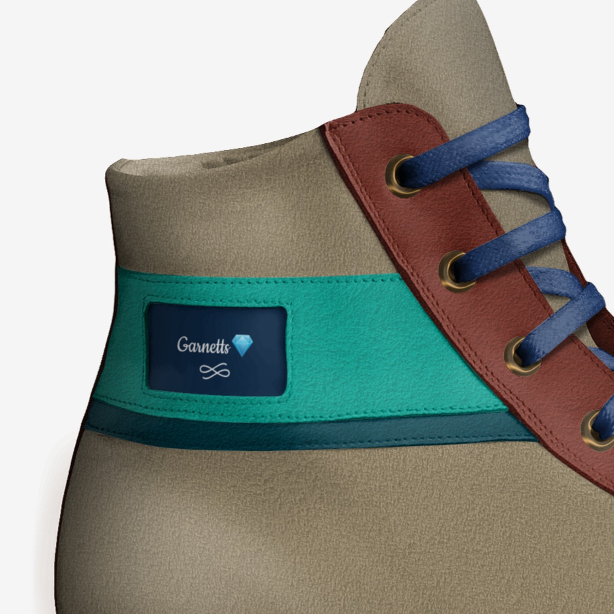 Garnetts◇ custom made in Italy shoes by Aquayemi-claude G. Akinsanya | Detail view