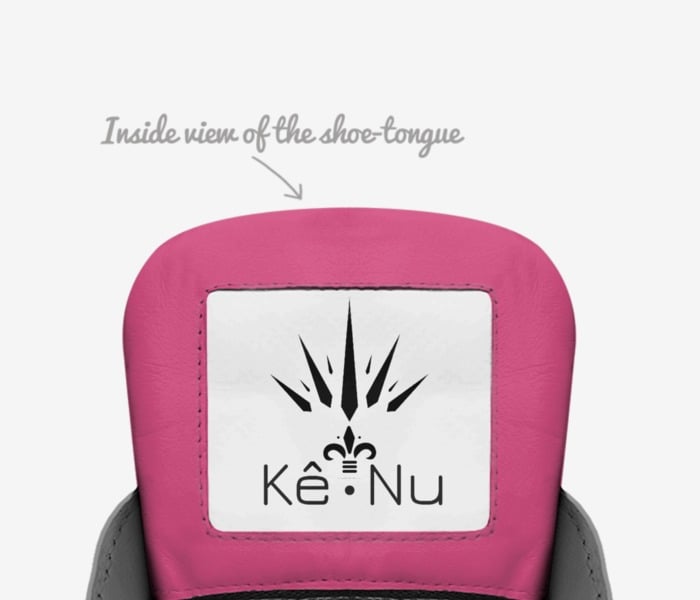 U-Waves custom made in Italy shoes by Unek Depariz | Tongue view