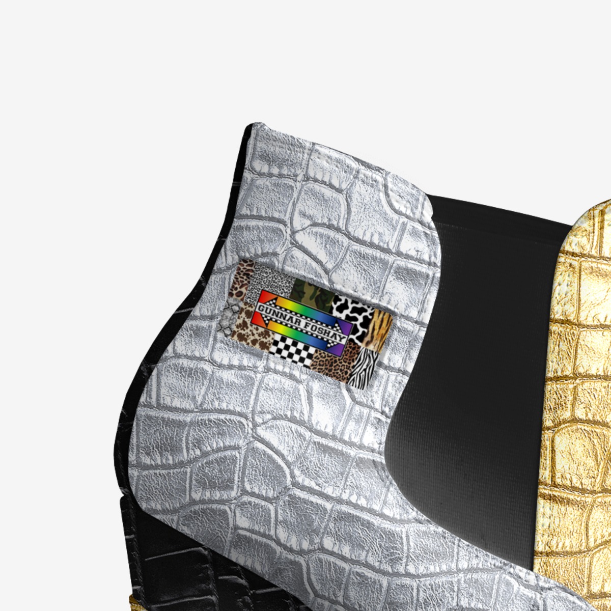 GUNNAR FOSHAY custom made in Italy shoes by Madison L. Mobley | Detail view