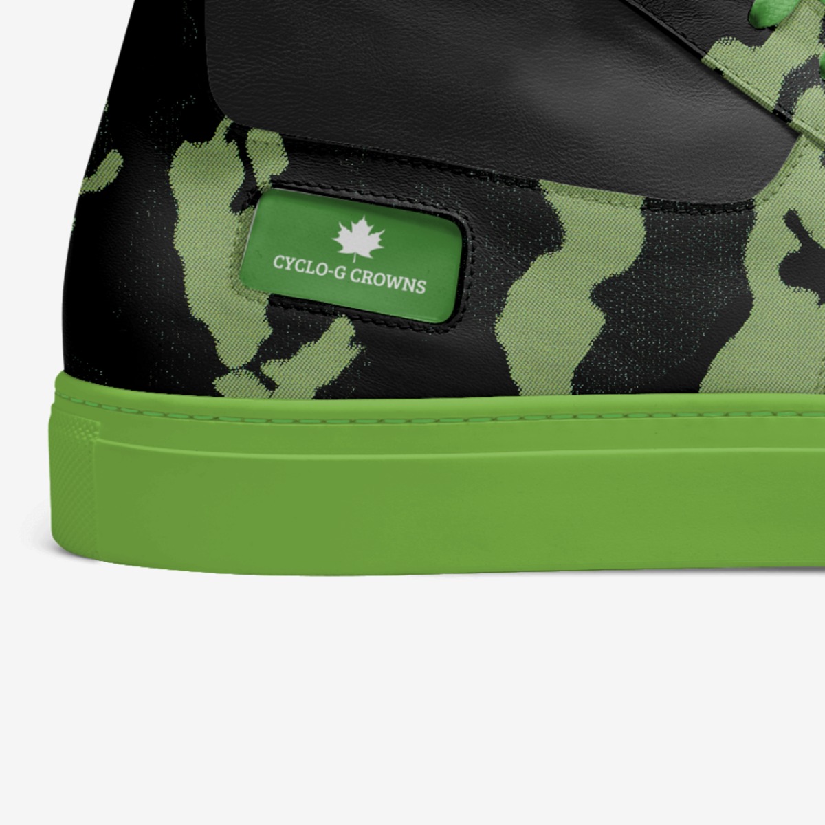 Cyclo-G Crowns  custom made in Italy shoes by Derrick Wilson | Detail view