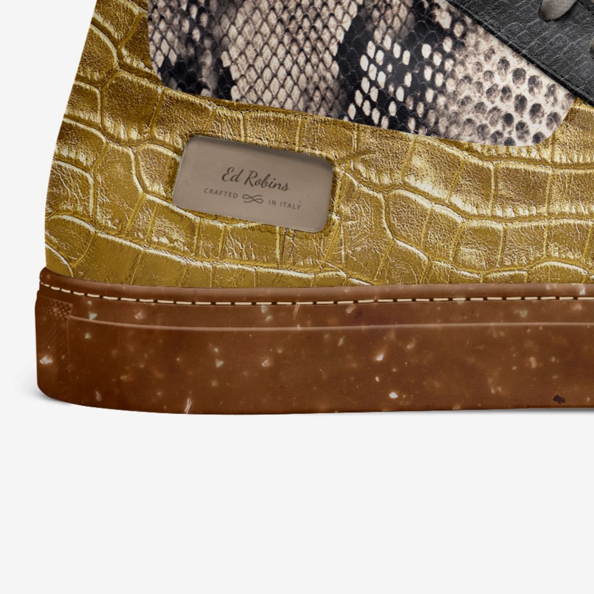 Ed Robins custom made in Italy shoes by Ed Robins | Detail view