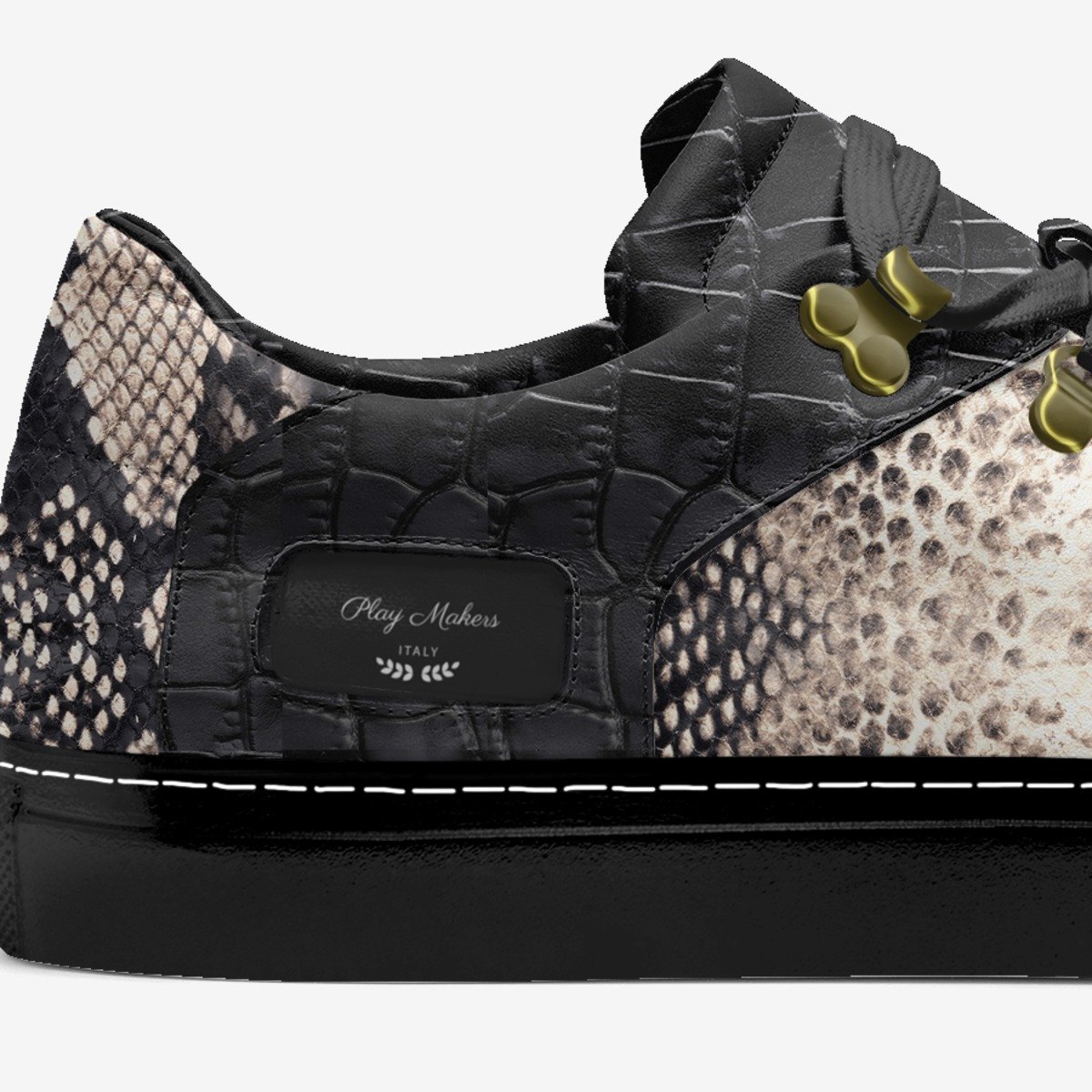 Play Makers custom made in Italy shoes by Bag Chaser Clothing Brand | Detail view