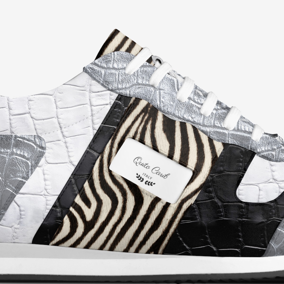 Quito Carib  custom shoes Quito Carib  custom made in Italy shoes by M Ramirez Deheywood | Detail view